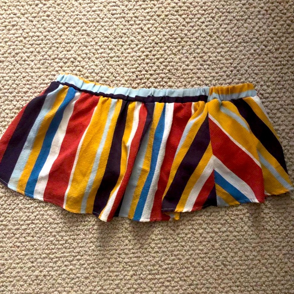stripe crop top